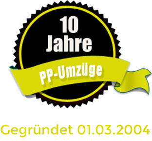 10 Jahre P&P Umzüge GbR Michael und Manuela Przewdzink